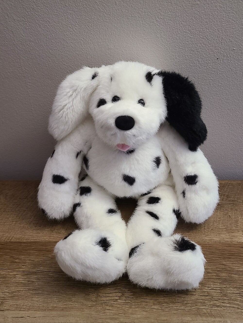 🐾Build-A-Bear Retired Floppy Dalmatian Dog Plush with Red Collar Vintage 1997